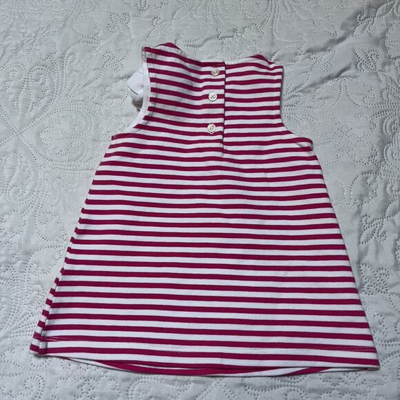 Janie And Jack Striped Ponte Dress Size 6-12m - Picture 4 of 6